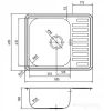 Кухонная мойка IDDIS Strit STR58PDi77