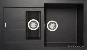 Кухонная мойка Longran Amanda AMG780.500 15 (onyx/10)