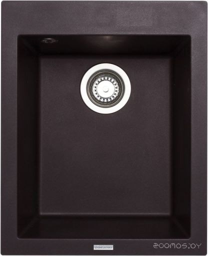 Кухонная мойка Longran Cube CUG 410.500 (marone/93), фото 1