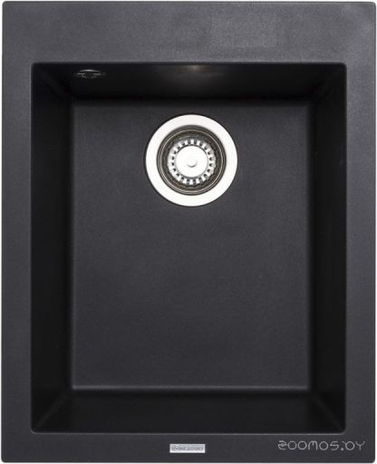 Кухонная мойка Longran Cube CUG 410.500 (onyx/10), фото 1