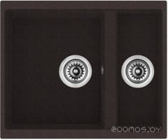 Кухонная мойка Longran Enigma ENG555.460 15 (marone/93)