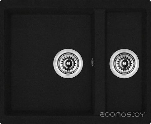 Кухонная мойка Longran Enigma ENG555.460 15 (onyx/10), фото 1