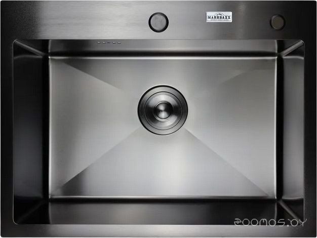 Кухонная мойка Marrbaxx B6045-R (черный/графит)