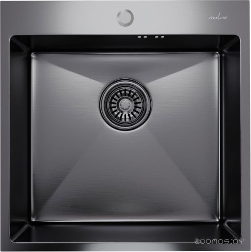 Кухонная мойка Mixline 547230 (черный графит, 3 мм), фото 1