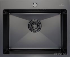 Кухонная мойка Mixline 547234 (черный графит, 3 мм)
