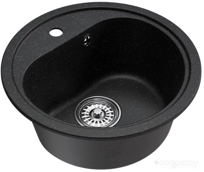 Кухонная мойка Mixline ML-GM10 551809 (черный), фото 2