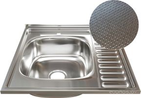 Кухонная мойка Mixline L 555230 (с сифоном)
