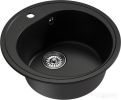 Кухонная мойка Mixline ML-GM11 551829 (ультра-черный)