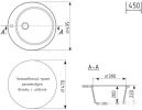 Кухонная мойка Mixline ML-GM13 551898 (ультра-черный)