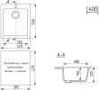 Кухонная мойка Mixline ML-GM14 551900 (песочный)