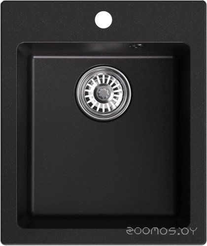 Кухонная мойка Mixline ML-GM14 551910 (ультра-черный)