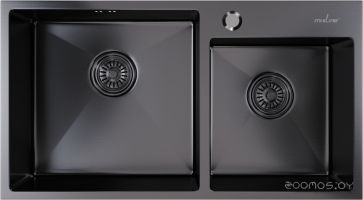 Кухонная мойка Mixline Pro 547241 (черный графит, 3 мм)