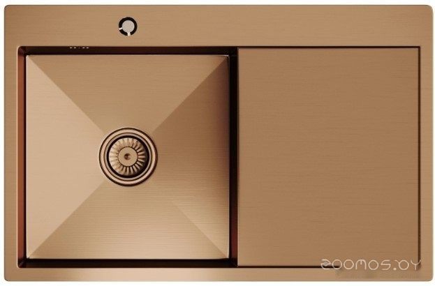 Кухонная мойка Mixline Pro 552921 (бронза, с сифоном)