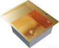 Кухонная мойка Mixline Pro 552927 (золото, с сифоном)