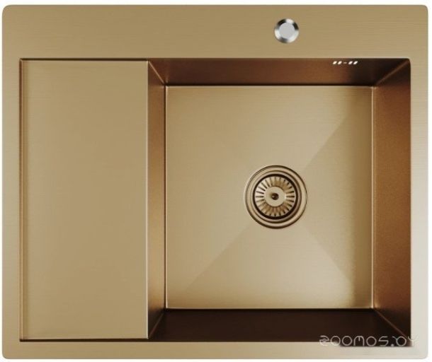 Кухонная мойка Mixline Pro 552928 (бронза, с сифоном)