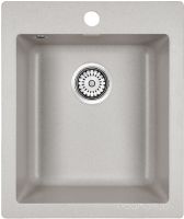 Мойка кухонная Paulmark Leer PM104249-GR серый