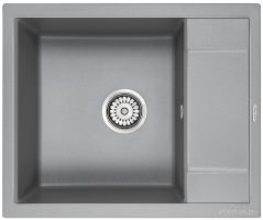 Кухонная мойка Paulmark Optimum PM216050-GRM серый металлик