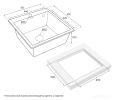 Кухонная мойка Paulmark Praktisch PM105152-WH