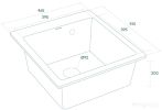 Кухонная мойка Paulmark Zemar PM104651-GR