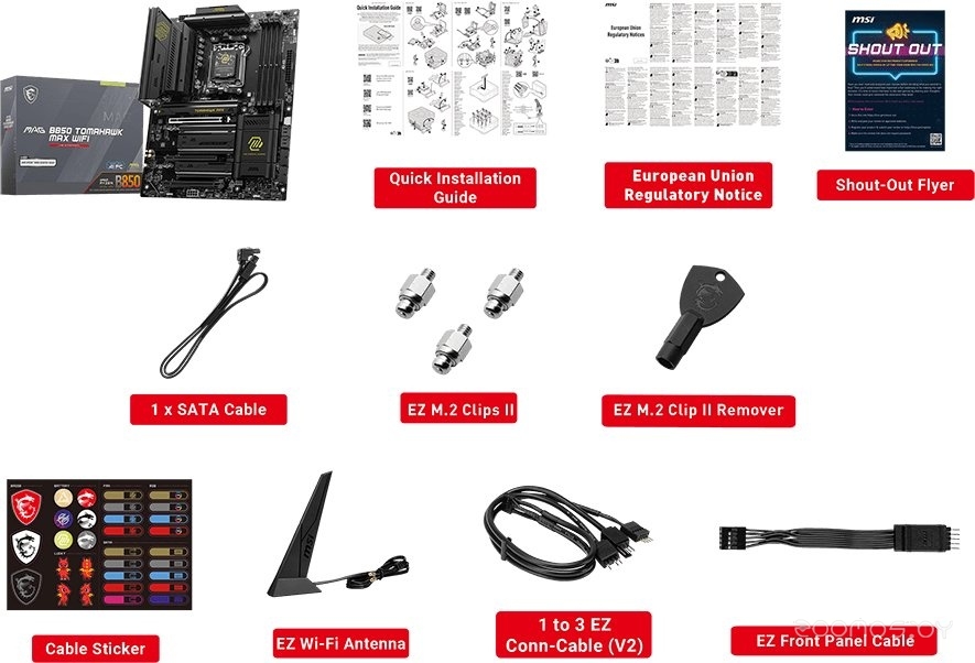 Материнская плата MSI MAG B850 Tomahawk Max WiFi, фото 2