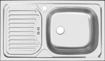 Кухонная мойка Ukinox Классика CLM760.435 W6K 1R