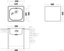 Кухонная мойка Ukinox Спектр SPM500.500-GT6K-C