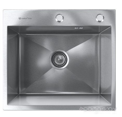 Кухонная мойка Ulgran Steel 50x45 (брашированная сталь)