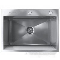 Кухонная мойка Ulgran Steel 60x45 (брашированная сталь)