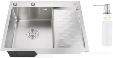 Кухонная мойка РМС MRK-6350L (с дозатором)