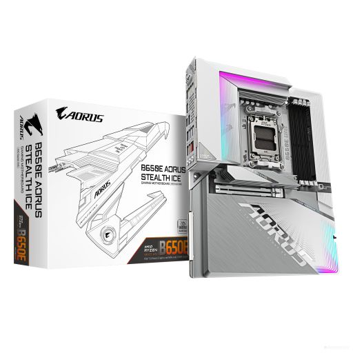 Материнская плата Gigabyte B650E AORUS STEALTH ICE