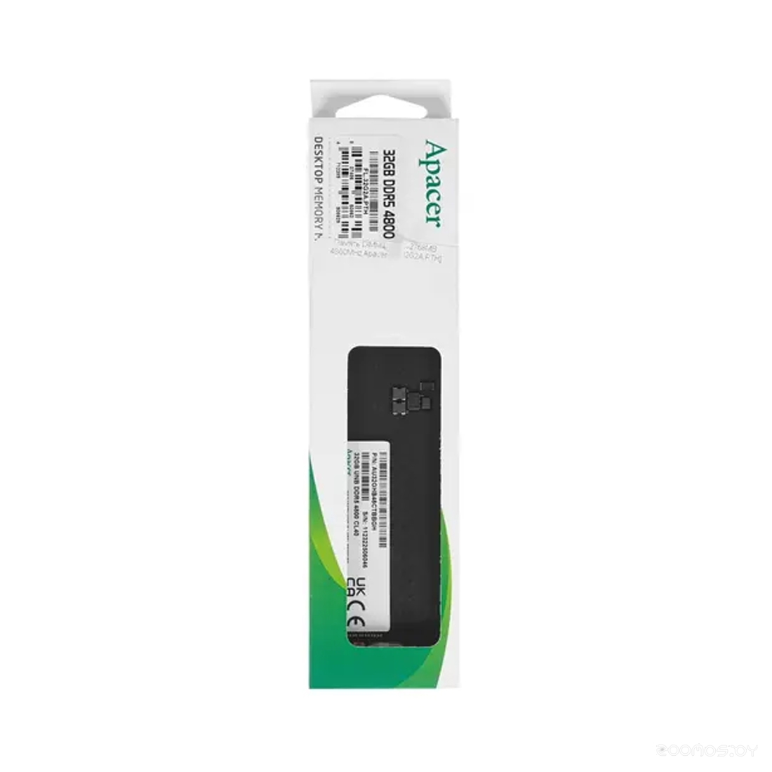 Оперативная память Apacer 32ГБ DDR5 4800 МГц FL.32G2A.PTH, фото 2