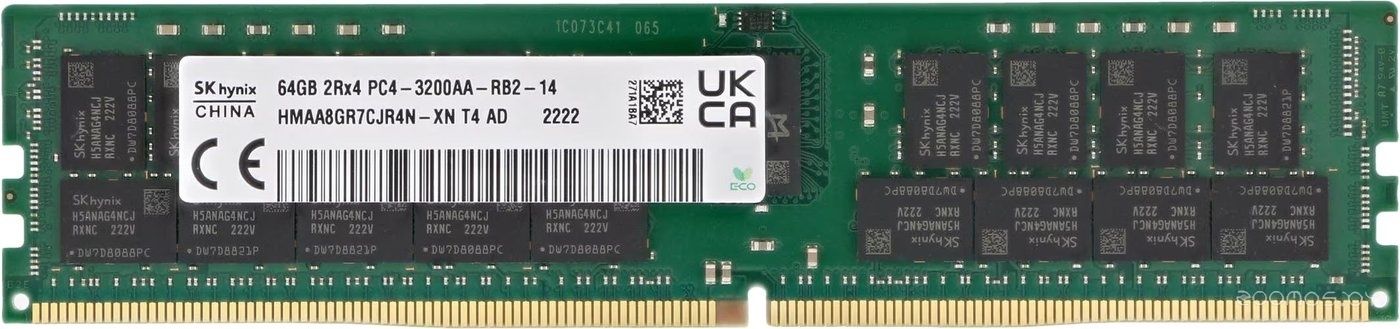 Оперативная память Hynix 64ГБ DDR4 3200 МГц HMAA8GR7CJR4N-XN, фото 1