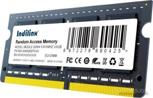 Оперативная память Indilinx 16ГБ DDR4 SODIMM 2666 МГц IND-ID4N26SP16X