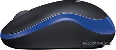 Мышь Logitech M186 (черный/синий)