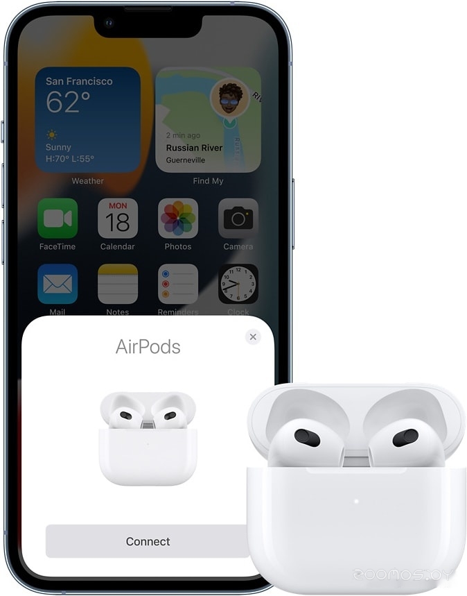 Наушники Apple AirPods 3 (без поддержки MagSafe), фото 6