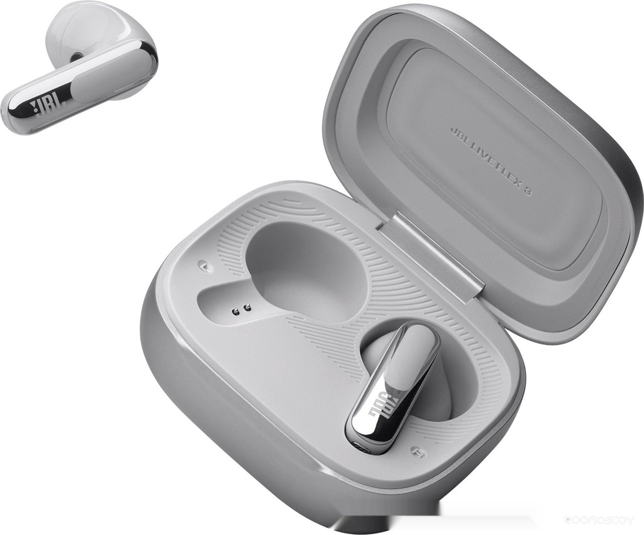 Наушники JBL Live Flex 3 (серебристый), фото 3