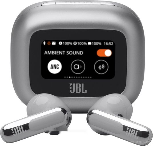 Наушники JBL Live Flex 3 (серебристый), фото 1