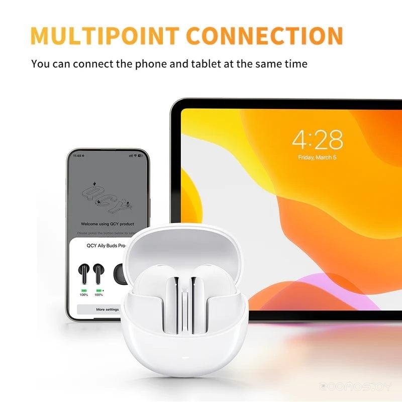 Наушники QCY AilyBuds Pro+ (белый), фото 3
