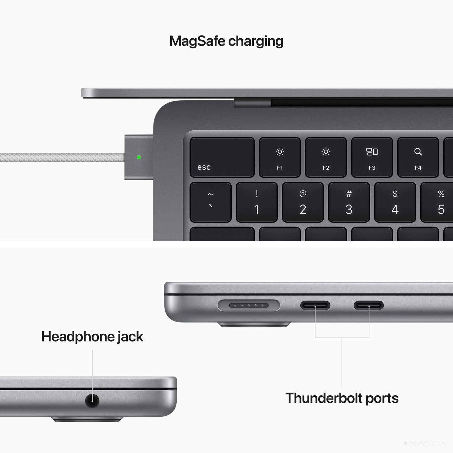 Ноутбук Apple Macbook Air 13" M2 2022 Z15S007CE, фото 9
