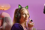 Наушники RAZER Kraken Kitty V2 (черный)