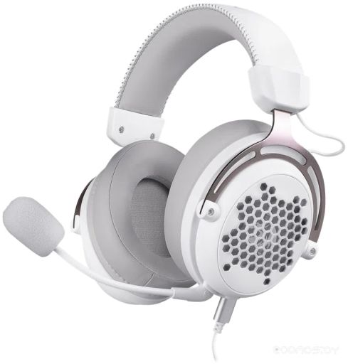 Наушники Redragon Diomedes (белый/розовый)