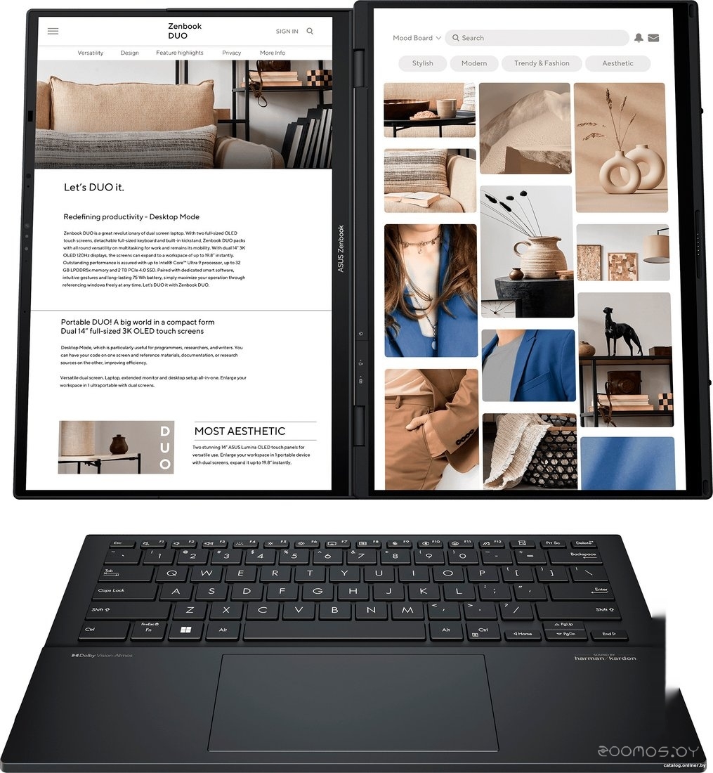 Рабочая станция Asus Zenbook 14 Duo OLED UX8406CA-PZ212X, фото 4