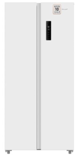 Холодильник Weissgauff WSBS 500 Inverter NoFrost White