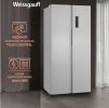 Холодильник Weissgauff WSBS 500 Inverter NoFrost White
