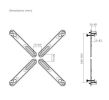 Кронштейн для монитора ErgoSmart Four-Arm