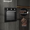 Духовой шкаф Weissgauff WGO 706 Black Glass