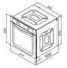 Духовой шкаф Schtoff Decor 445 (белый)