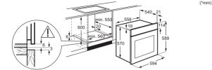 Духовой шкаф Electrolux EOF5H40BX