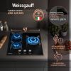 Варочная панель Weissgauff HGG 451 BGV Nano Glass