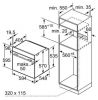 Духовой шкаф Bosch Serie 2 HBA530BB0S
